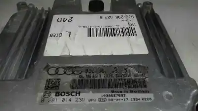 Second-hand car spare part ecu engine control for audi a4 berlina (b8) básico oem iam references 03l906022b  0281014235
