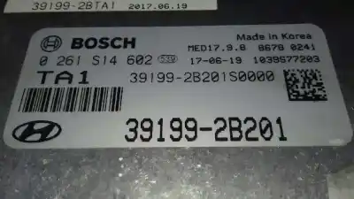 Pièce détachée automobile d'occasion calculateur moteur ecu pour hyundai tucson classic blue références oem iam 391992b201 1039s77203 0261s14602