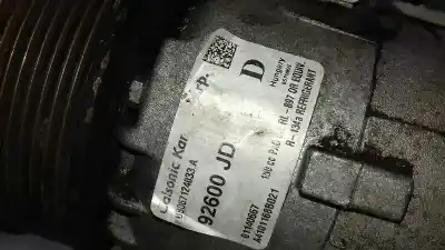 Second-hand car spare part air conditioning compressor for nissan qashqai / qashqai +2 i (j10, nj10, jj10e) 2.0 dci oem iam references a4101168b021 51-0723 01140667