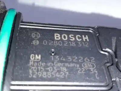 Автозапчастина б/у витратомір повітря для opel adam unlimited ecoflex посилання на oem iam 13432262  0280218312