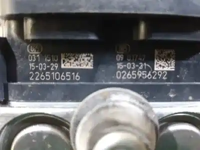 Peça sobressalente para automóvel em segunda mão abs por opel adam unlimited ecoflex referências oem iam 39002551 2265106516 0265956292