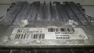 Piesă de schimb auto la mâna a doua unitate de control motor ecu pentru renault scenic iii dynamique referințe oem iam 237100668r  237100669r
