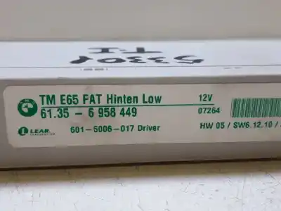 Second-hand car spare part central locking pump for bmw serie 7 (e65/e66) 730d oem iam references 61356958449  