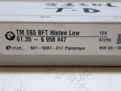 Second-hand car spare part central locking pump for bmw serie 7 (e65/e66) 730d oem iam references 61356958447  