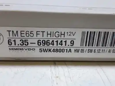 Second-hand car spare part central locking pump for bmw serie 7 (e65/e66) 730d oem iam references 61356964141  