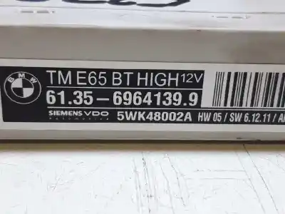 Second-hand car spare part central locking pump for bmw serie 7 (e65/e66) 730d oem iam references 61356964139  5wk48002a