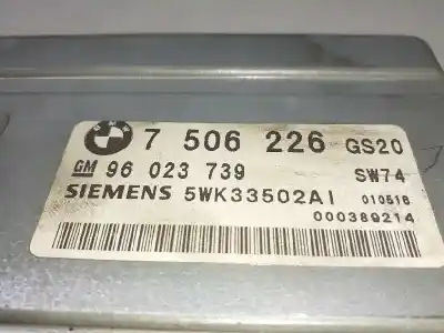 Second-hand car spare part automatic gearbox control unit for bmw x5 (e53) 3.0d oem iam references 7506226 5wk33502a 96023739