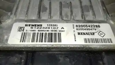 Second-hand car spare part ecu engine control for renault clio iii confort dynamique oem iam references 8200542288 8200495479 s122326107a