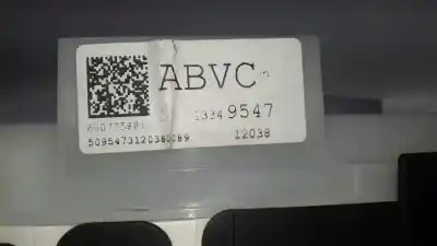 Peça sobressalente para automóvel em segunda mão quadrante por opel meriva b selective referências oem iam 13349547  