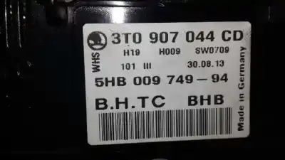 Peça sobressalente para automóvel em segunda mão comando de sofagem (chauffage / ar condicionado) por skoda suberb (3t4) ambition referências oem iam 3t0907044cd  