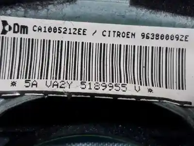 Автозапчасти б/у передняя левая подушка безопасности за citroen c3 pluriel cat (nfu / tu5jp4) ссылки oem iam 96380009ze  