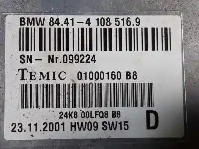 Second-hand car spare part electronic module for bmw x5 (e53) 4.6is automático oem iam references 84414108516  