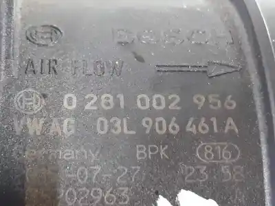 Автозапчастина б/у витратомір повітря для seat alhambra (711) style advanced посилання на oem iam 03l906461a  0281002956