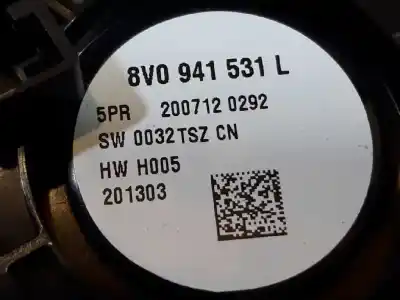 Автозапчастина б/у управління світлом для audi a3 (8v) 2.0 16v tdi посилання на oem iam 8v0941531l  