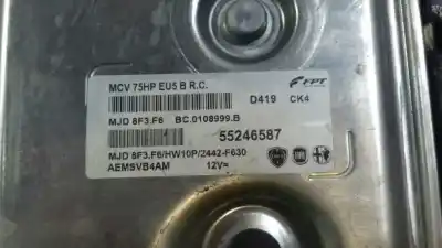 Second-hand car spare part ecu engine control for peugeot bipper básico oem iam references 55246587  