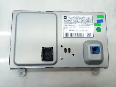 Second-hand car spare part multifunction display for opel zafira tourer c (p12) 1.6 cdti (75) oem iam references  14780371 95247248