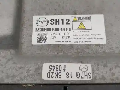 Second-hand car spare part ecu engine control for mazda cx-5 van (ke_) skyactiv-d (kef9) oem iam references  sh1218881b sh7g288k2d 2757009120