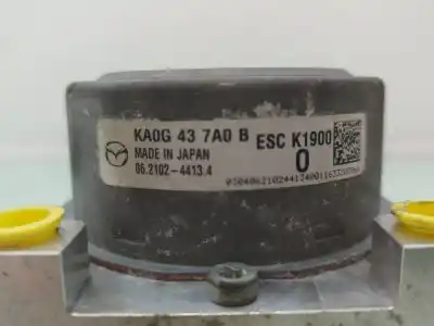 Peça sobressalente para automóvel em segunda mão abs por mazda cx-5 van (ke_) skyactiv-d (kef9) referências oem iam  06210244134 kaog437a0b