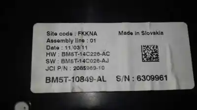 Peça sobressalente para automóvel em segunda mão quadrante por ford focus lim. (cb8) trend referências oem iam bm5t10849al  bm5t14c226