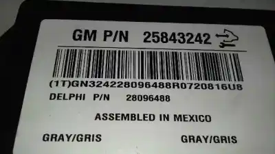 Second-hand car spare part electronic module for chevrolet captiva (c100, c140) 2.0 d oem iam references 25843242  28096488