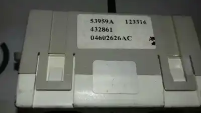 Second-hand car spare part electronic module for chrysler sebring berlina 2.0 crd limited oem iam references 04602626ac  53959a