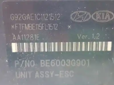 Peça sobressalente para automóvel em segunda mão abs por kia rio 1.2 cat referências oem iam 589201w500 aa11281e bh6013g900
