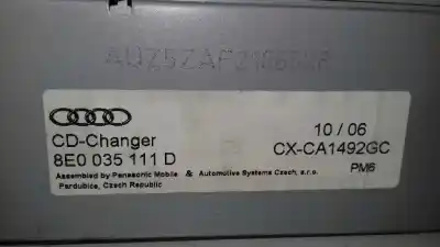 Автозапчастина б/у аудіо система / радіо cd для audi a3 (8p) 2.0 16v fsi посилання на oem iam 8e0035111d  cxca1492gc