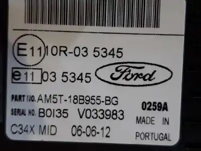 Second-hand car spare part multifunction display for ford focus lim. (cb8) trend oem iam references am5t18b955bg  