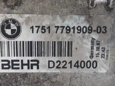 Pezzo di ricambio per auto di seconda mano intercooler per bmw serie 7 (e65/e66) 730d riferimenti oem iam 17517791909  d2214000