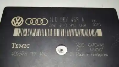 Second-hand car spare part electronic module for audi q7 (4l) 3.0 tdi oem iam references 4l0907468a  402578