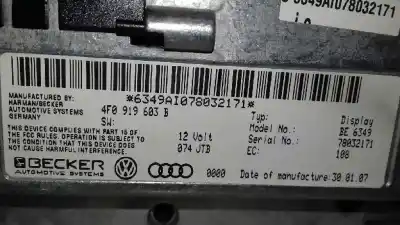 Автозапчастина б/у gps навігаційна система для audi q7 (4l) 3.0 tdi посилання на oem iam 4f0919603b  6349ai078032171