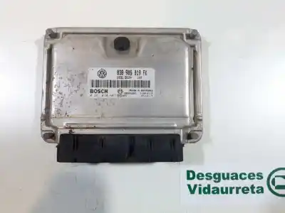 Peça sobressalente para automóvel em segunda mão CENTRALINA DE MOTOR UCE por SEAT TOLEDO (1M2)  Referências OEM IAM 038906019FK  0281010687