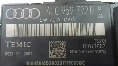 Second-hand car spare part electronic module for audi q7 (4l) 3.0 tdi oem iam references 4l0959792b  4l0910793b