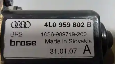 Second-hand car spare part right front window motor for audi q7 (4l) 3.0 tdi oem iam references 4l0959802b  
