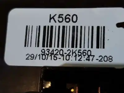 Pezzo di ricambio per auto di seconda mano comando pulito per kia venga concept riferimenti oem iam 934202k560  