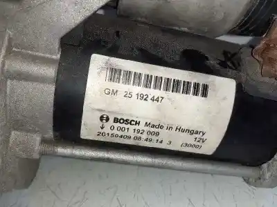 Автозапчастина б/у двигун запускається для opel corsa e selective посилання на oem iam 25192447 25-4174 0001192009