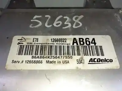 Автозапчасти б/у блок управления двигателем за opel corsa e selective ссылки oem iam 12669322 86ab64k250477s50 12668866
