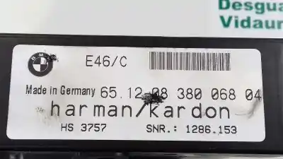 Second-hand car spare part electronic module for bmw serie 3 cabrio (e46) 330 ci oem iam references 651208380068  