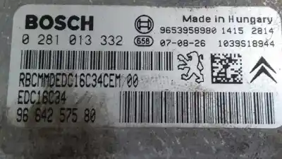 Second-hand car spare part ecu engine control for citroen c4 sedan collection oem iam references 9664257580  0281013332