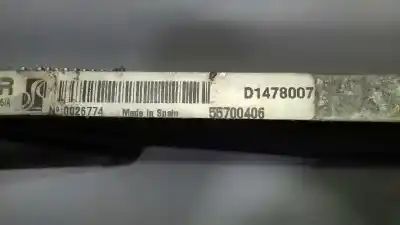 Автозапчасти б/у конденсатор / радиатор кондиционера воздуха за opel corsa d (s07) 1.4 (l08 l68) ссылки oem iam 55700406  d1478007