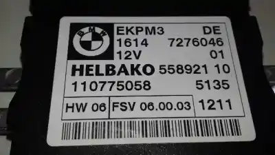 Second-hand car spare part electronic module for bmw serie 1 coupe (e82) 120d oem iam references 16147276046 110775058 55892110