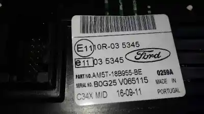 Peça sobressalente para automóvel em segunda mão display gps / multimídia por ford c-max trend referências oem iam am5t18b955be  bog25v065115