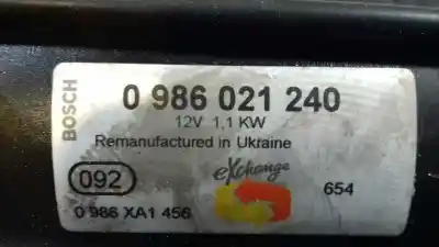 Автозапчастина б/у двигун запускається для opel corsa d 1.3 16v cdti посилання на oem iam 0986021240 25-3342 