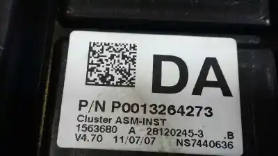 Автозапчастина б/у панель інструментів для opel corsa d 1.3 16v cdti посилання на oem iam 0013264273  281202453