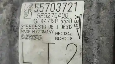 Автозапчастина б/у компресор кондиционера для opel corsa d 1.3 16v cdti посилання на oem iam 55703721 51-0377 4471905550