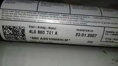 Автозапчасти б/у комплект подушки безопасности за audi q7 (4l) 3.0 tdi ссылки oem iam   