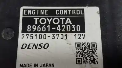 Автозапчастина б/у ебу контролер двигуна для toyota rav 4 (a3) executive посилання на oem iam 8966142d30  2751003701