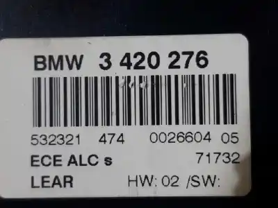 Second-hand car spare part headlights switch for bmw x3 (e83) 2.5si oem iam references 3420276  