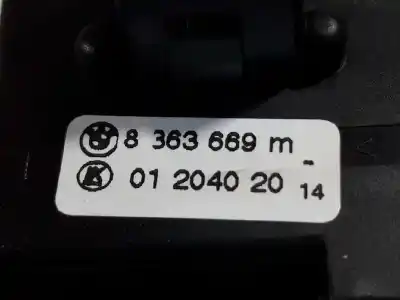Pezzo di ricambio per auto di seconda mano comando pulito per bmw x3 (e83) 2.5si riferimenti oem iam 8363669m  