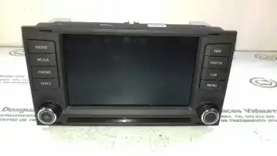 Recambio de automóvil de segunda mano de sistema audio / radio cd para seat ibiza (6p1) fr crono referencias oem iam 5f0919604a